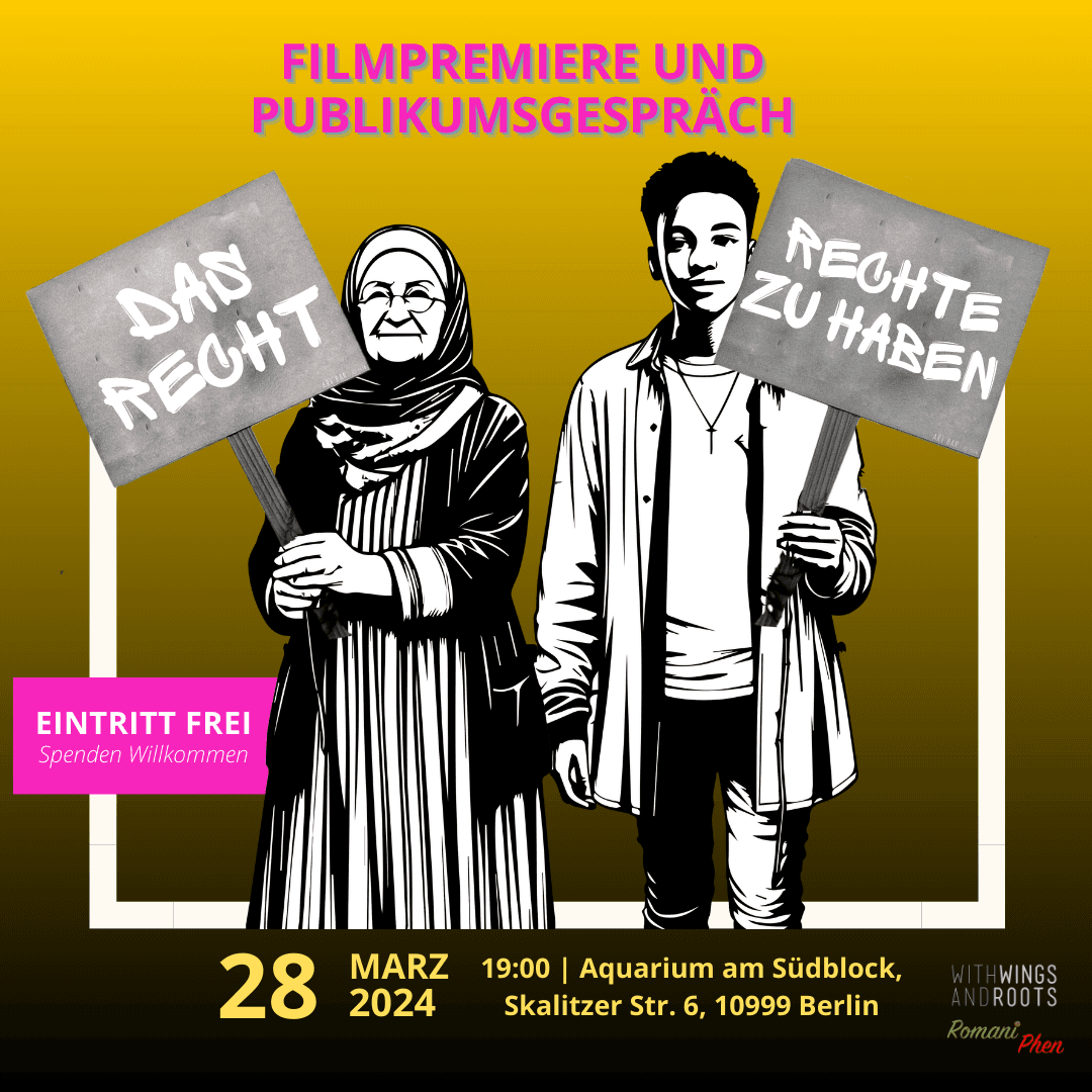 Film Premiere “The Right to Have Rights” Aquarium at Südblock, Berlin Germany
