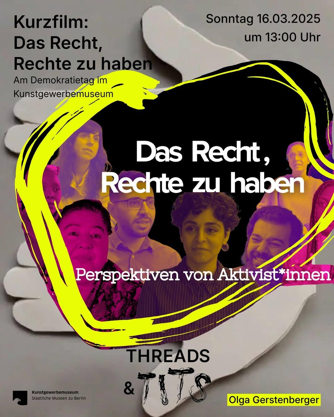 The Right to have Rights – Screening at the Museum of Decorative Arts